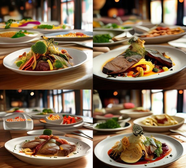餐厅美食，每一道菜都成为记忆的亮点